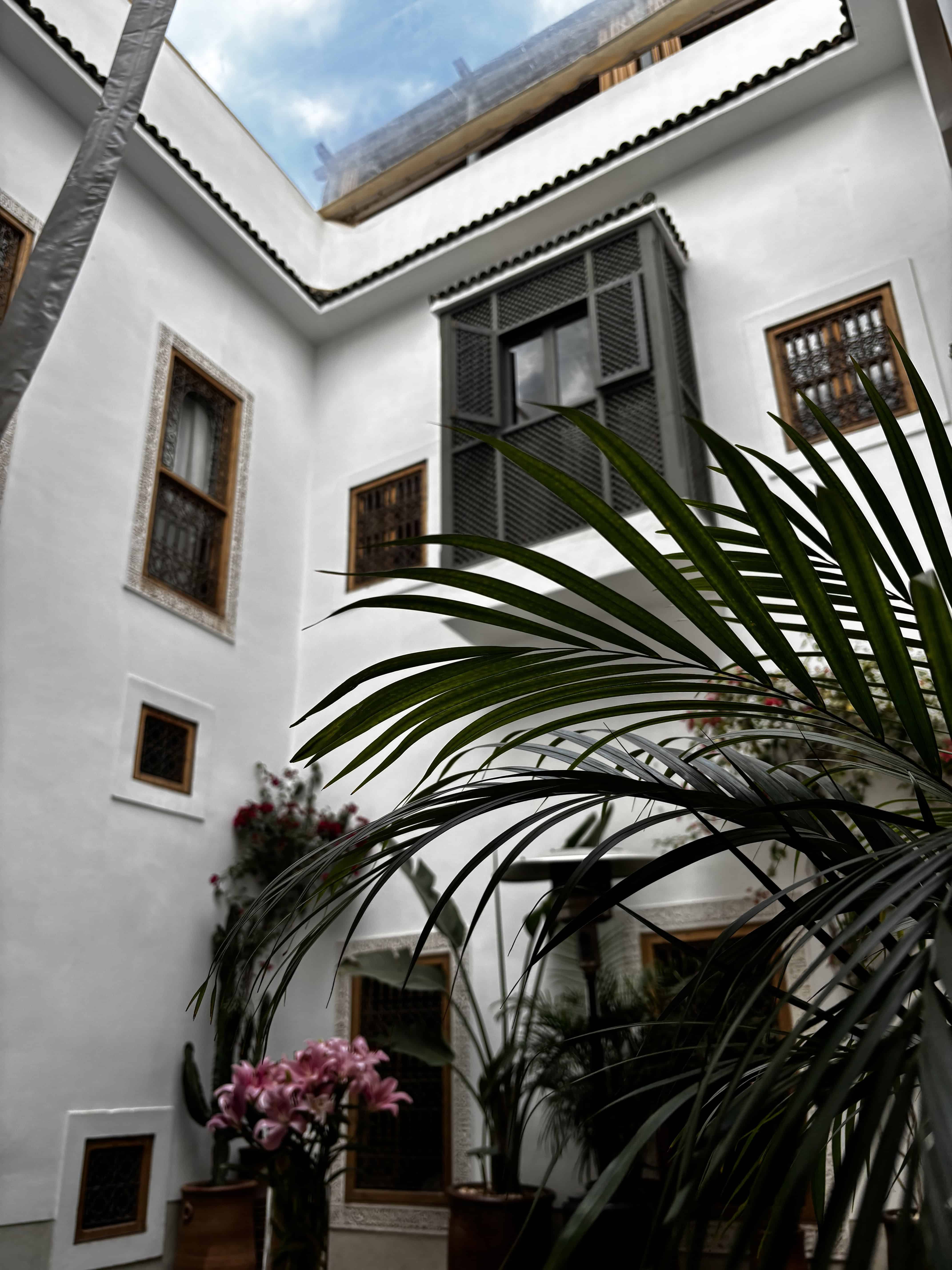 Inner courtyard in Riad le Jardin des Sens et Spa, Marrakech