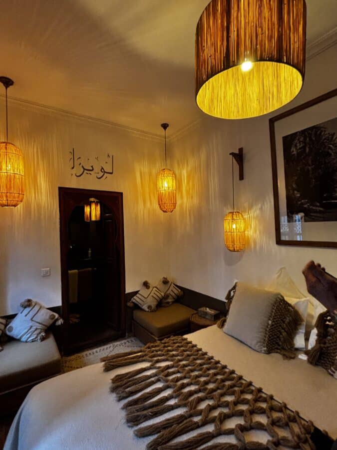 Bedroom in Riad le Jardin des Sens et Spa, Marrakech