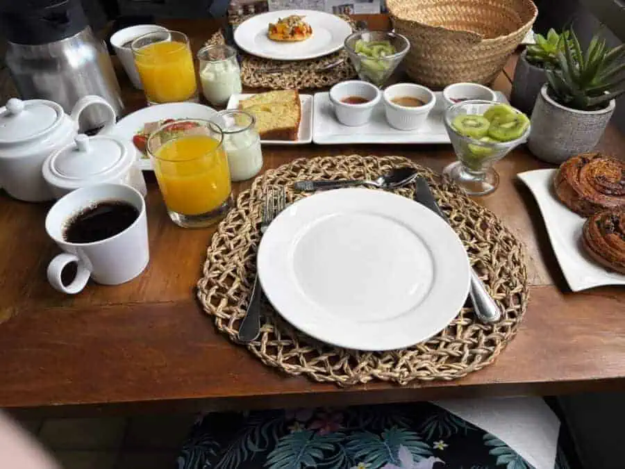Breakfast at Riad le Jardin des Sens et Spa
