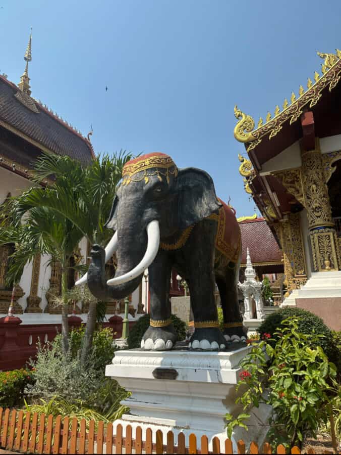 Elephant statue at Grand Palace, Bangkok