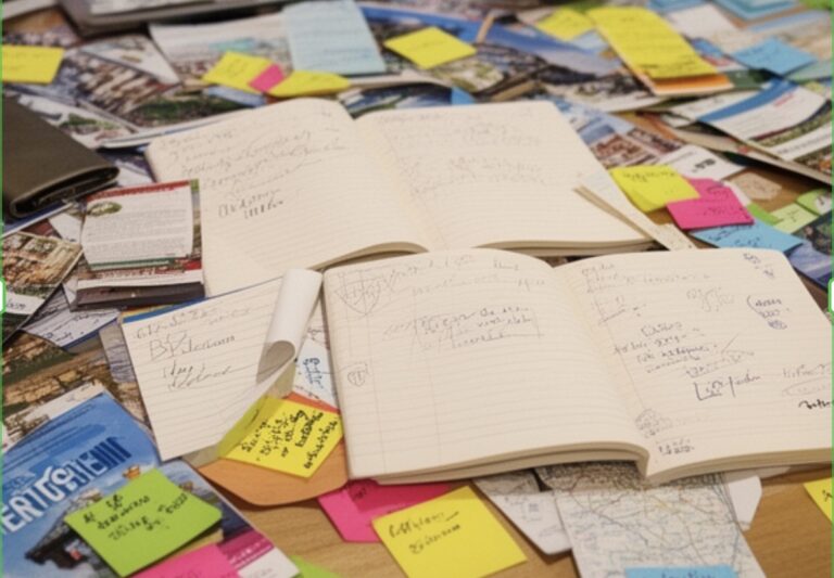 From scattered travel notes to a clear plan: how to organise your trip.