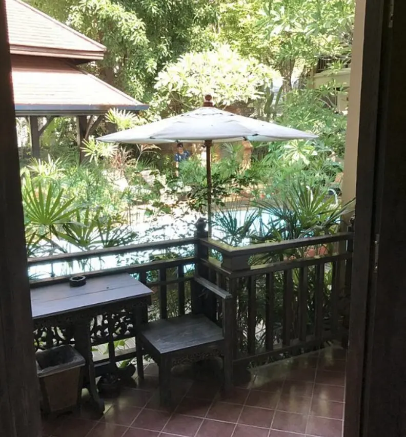Amata Lanna, Chiang Mai terrace