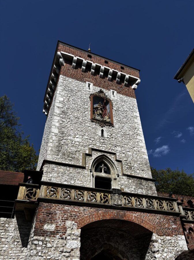 Photo: Tales From The Road Ahead. Watch tower in Kraków - part of the town wall