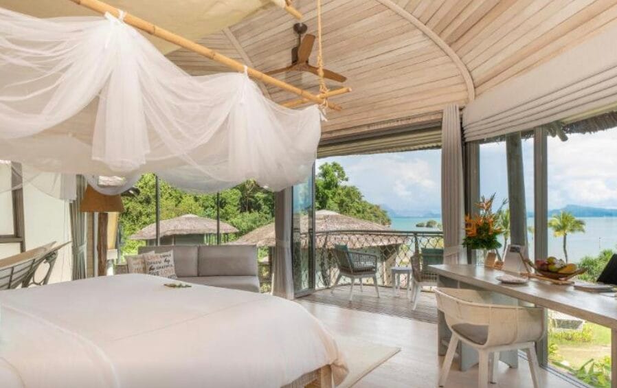 Treehouse Villas, Koh Yao inside of villa